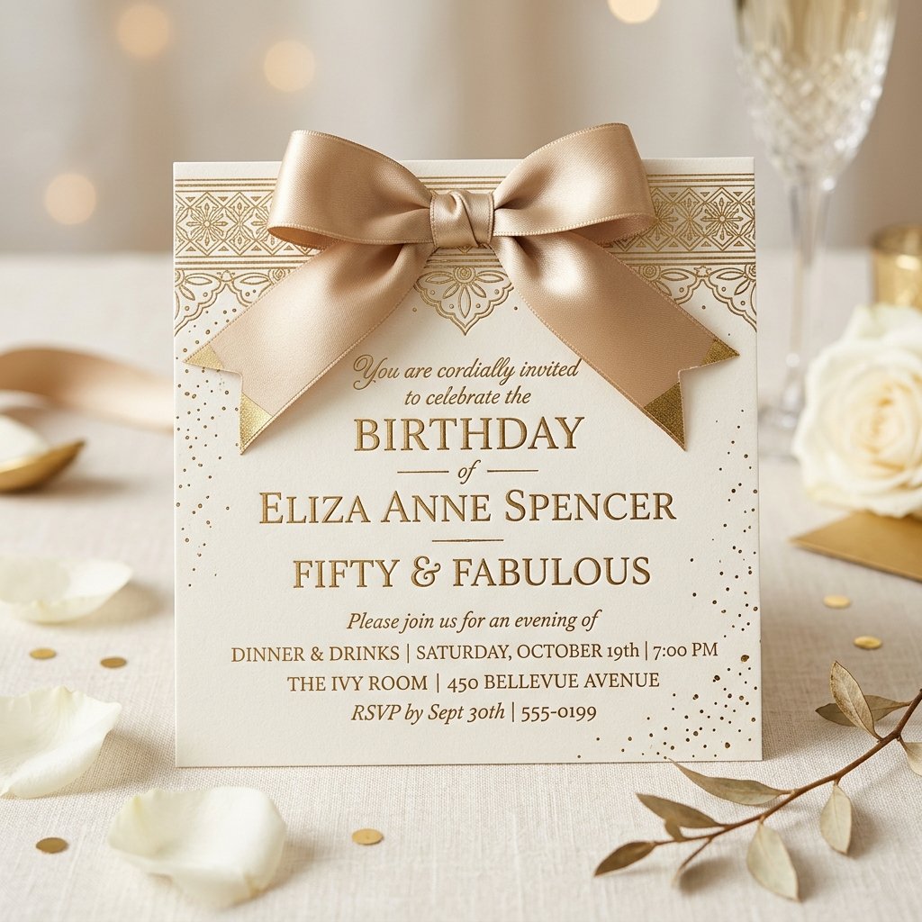 Custom Birthday Card